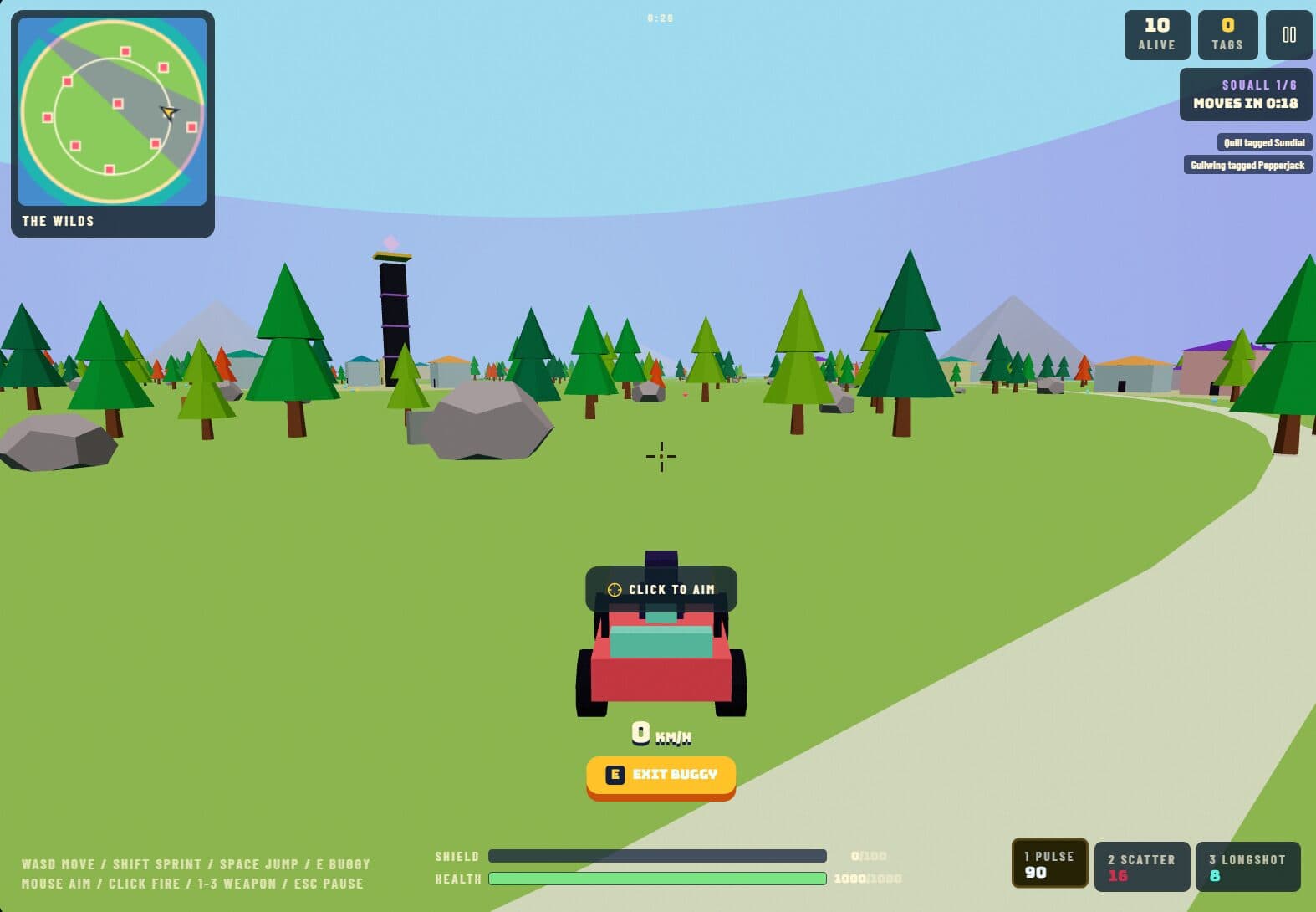 Mason L.'s game screenshot: Hop in a buggy